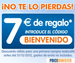 Cupones Descuento PriceMinister