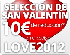 Cupones Descuento Regalos de San Valentin