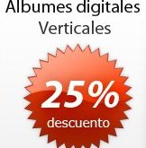 Cupones Descuento Albumes de Fotos Verticales