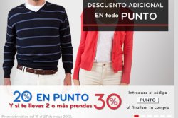 Cupones Descuento Ropa de punto