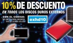 Cupones Descuento Discos Duros Externos