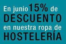 Cupones Descuento Ropa de Hosteleria