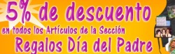 Cupones Descuento Regalos para el Dia del padre